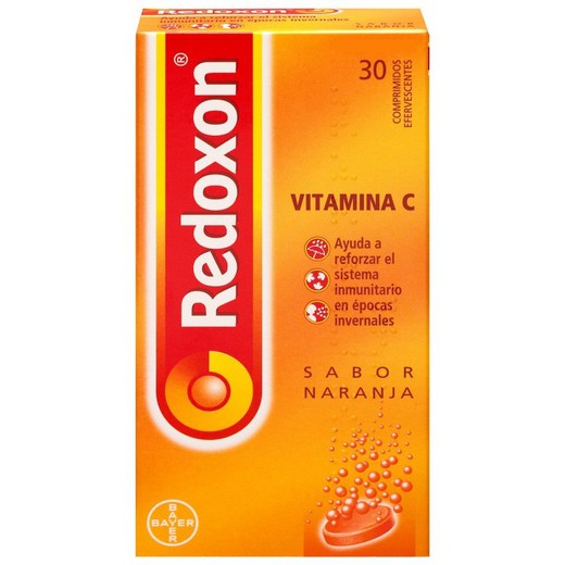 Redoxon Naranja Vit C 1000mg 30 Comprimidos Efervescentes