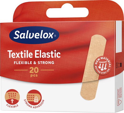 Salvelox textil elástico 20 uds