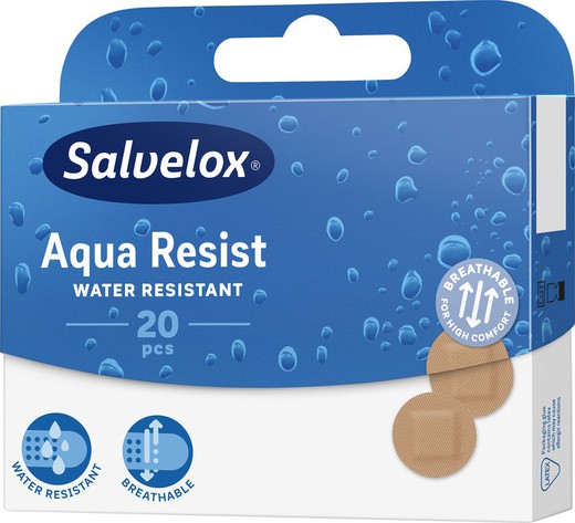 Salvelox Aqua Resist Apósito Redondo 20uds