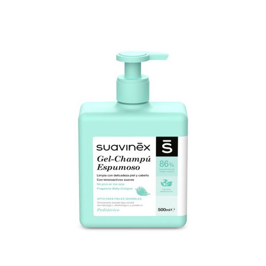 Suavinex gel-champú espumoso 500ml