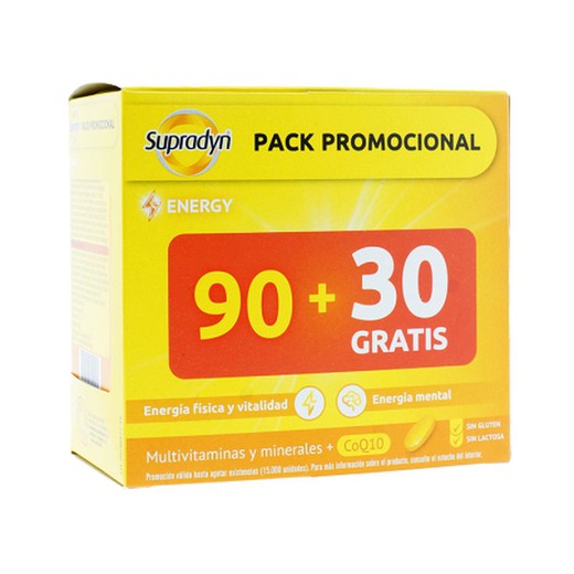 Supradyn Energy Promo 120 (90+30) Comprimidos