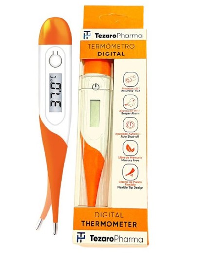 Termometro Digital Flexible Tezaro Pharma