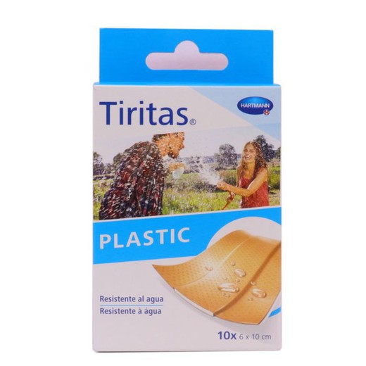 Tiritas Plastic 6 X 10cm 10uds