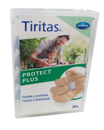 Tiritas Protect Plus 30uds
