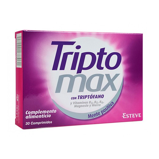 Triptomax Triptofano Vitamina B 30 comprimidos