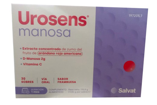 Urosens Manosa 30 sobres