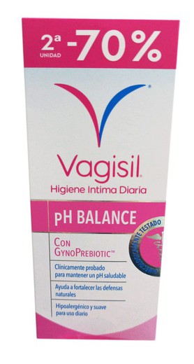 Vagisil Higiene Intima pH-Balance 2ª ud 70%