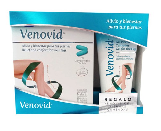 Venovid 60 comprimidos + Gel piernas cansadas 150ml