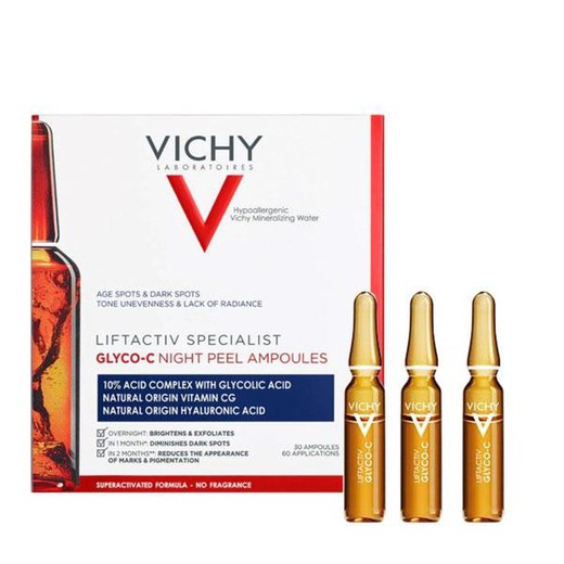 Vichy ampollas liftactiv Glyco-C 10 ampollas