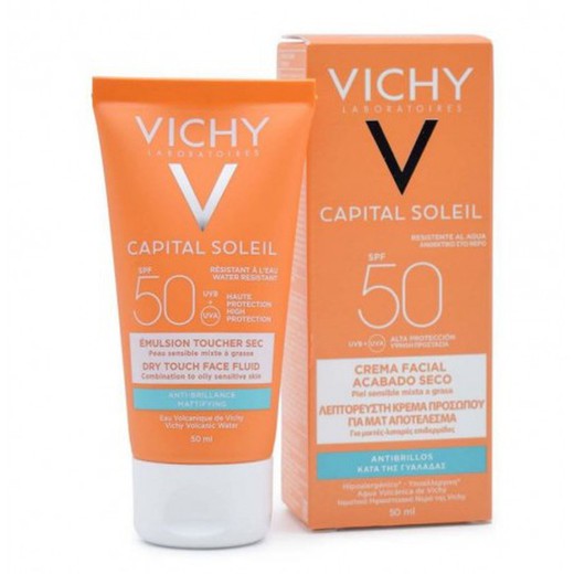 Vichy Capital Soleil Dry Touch Spf 50+ 50ml