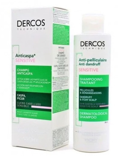 Vichy Dercos champú anticaspa sensitive 200ml