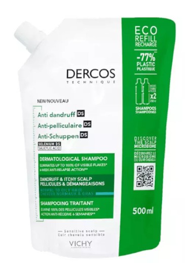 Vichy Dercos Refill champú DS anticaspa 500ml