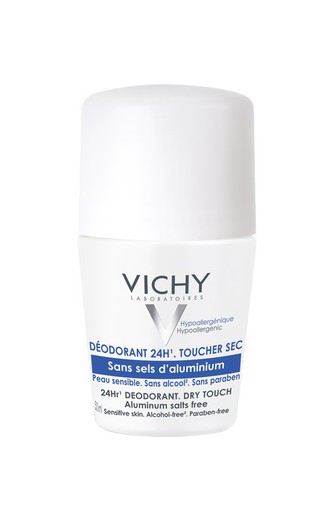 Vichy Desodorante Bola 24h Sin Sales Aluminio 50ml