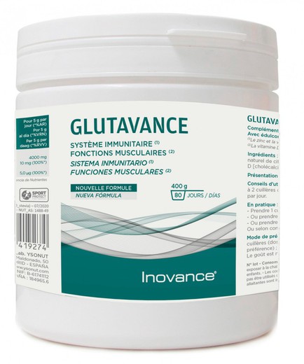 Ysonut Glutavance Stevia 400Gr