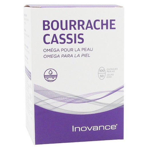 Ysonut Inovance Bourrache Cassis Omegas para la piel 100 cápsulas