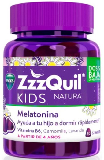 ZzzQuil Kids Natura 30 Gummies