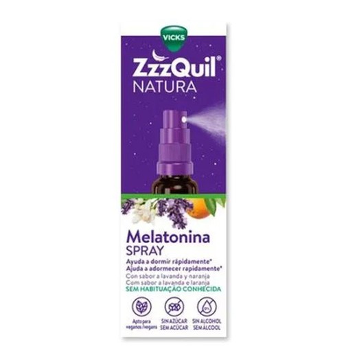 ZzzQuil Natura Melatonina Spray 30ml