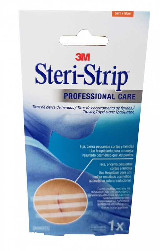 3M Nexcare Steri-Strip Skin Suture 6mm x 7.5cm