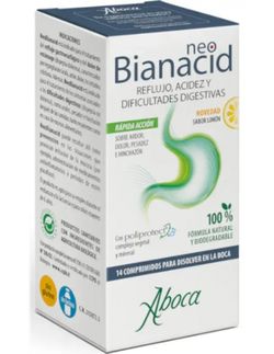 Aboca neoBianacid acidez comprimidos limón