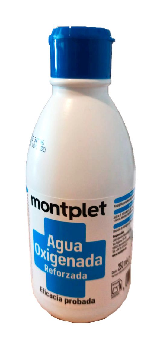 Agua oxigenada reforzada Montplet 250ml