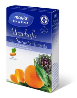 Alcachofa con naranja amarga 30 comprimidos