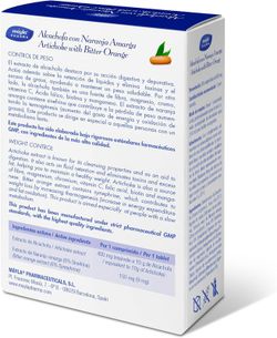 Alcachofa con naranja amarga 30 comprimidos