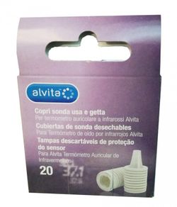 Alvita Cubiertas Desechables Termómetro Infrarrojos 20ud