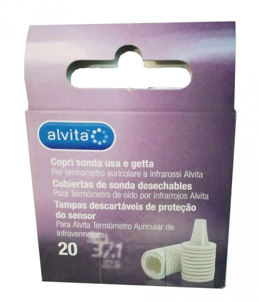 Alvita Cubiertas Desechables Termómetro Infrarrojos 20ud