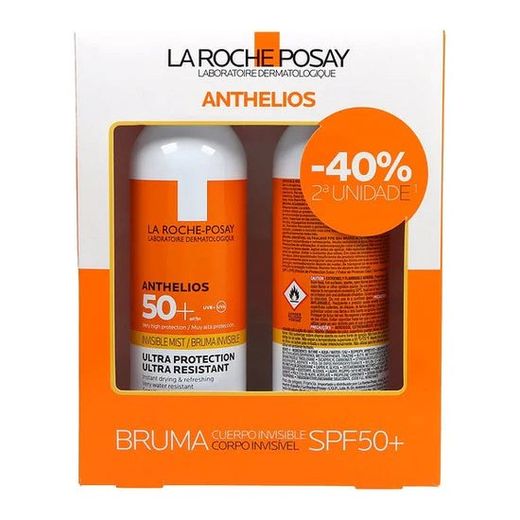 Anthelios duplo bruma invisible cuerpo SPF50+ 2 x 200ml