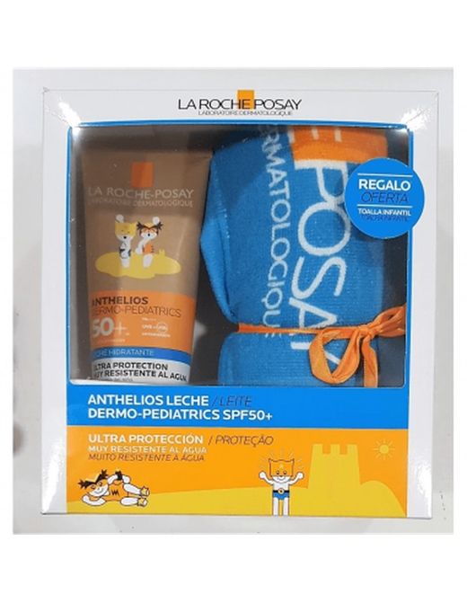 Anthelios Leche Wet Skin SPF 50+ pediátrico 250ml + regalo toalla