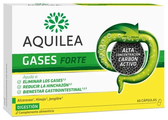 Aquilea Gases Forte 60 cápsulas