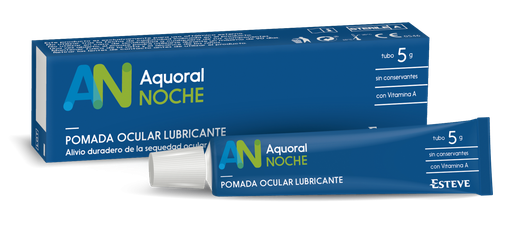 Aquoral noche pomada ocular 5g