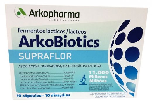 Arkobiotics Supraflor 10 Cápsulas
