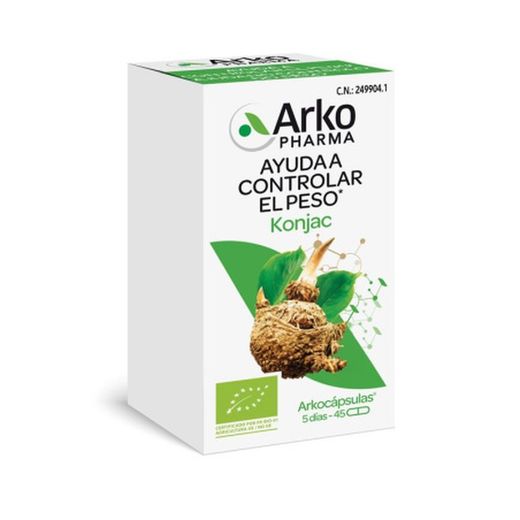 Arkocapsulas Konjac Glucomanano 45 Cápsulas