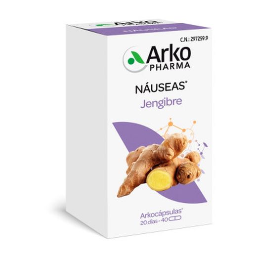 Arkopharma Jengibre 40 cápsulas
