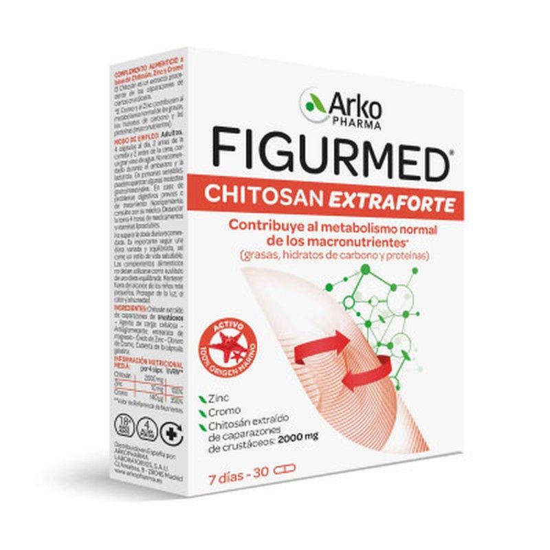 Figurmed Chitosan Extraforte 500mg 30 cápsulas