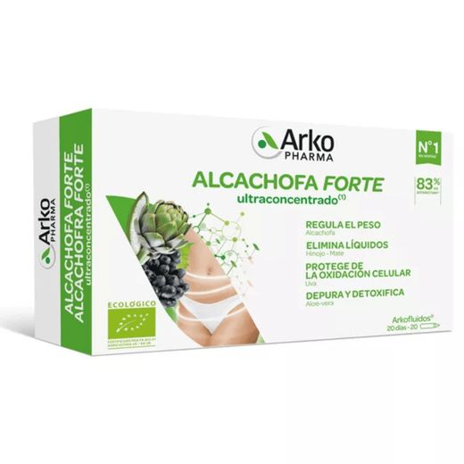 Arkopharma Alcachofa forte ultraconcentrado 20 ampollas