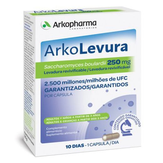 Arkolevura 10 Capsulas 250mg