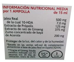 Arkoreal Energía con Ginseng 20 Ampollas