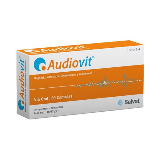 Audiovit 30 cápsulas