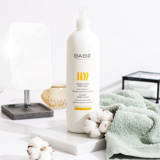 Babe loción hidratante calmante aceite jojoba 500ml