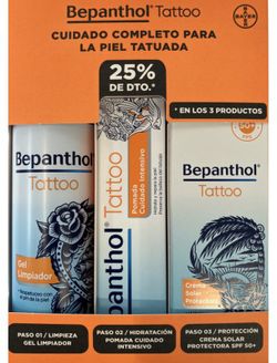 Bepanthol Tattoo triplo