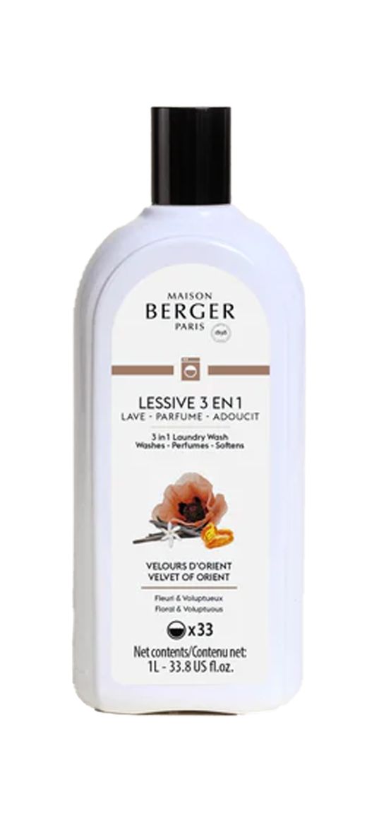 Berger detergente para lavadora aroma Velours Orient 1L