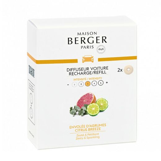 Berger Recambio de Coche Aroma Envolée 2 unidad