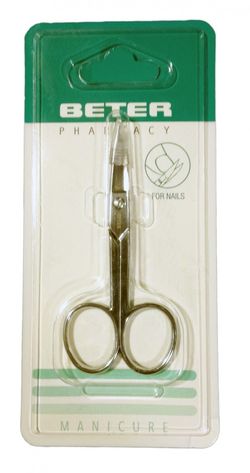 Beter Tijeras Uñas Curva Cromado