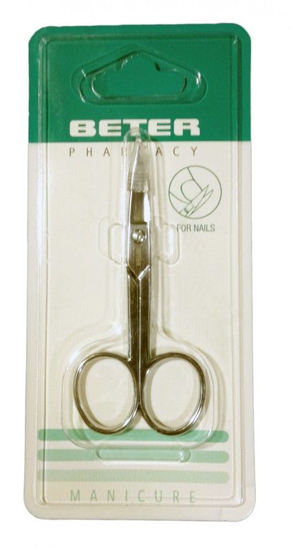 Beter Tijeras Uñas Curva Cromado