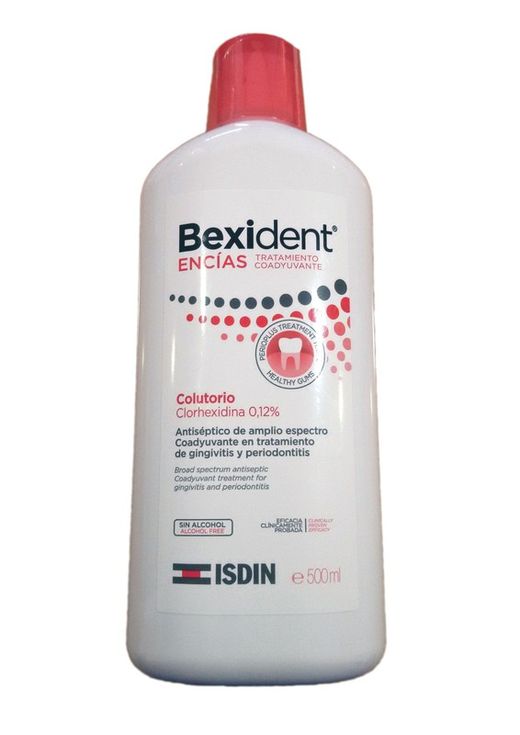 Bexident Colutorio Encías Clorhexidina 500ml
