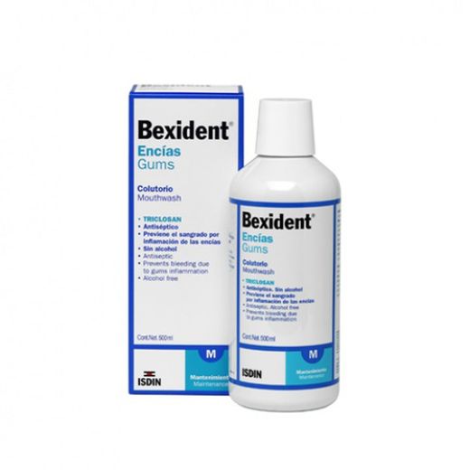 Bexident Colutorio Encías Triclosan 500ml