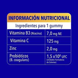 Bion3 Defense 60 Gummies sabor frutos rojos