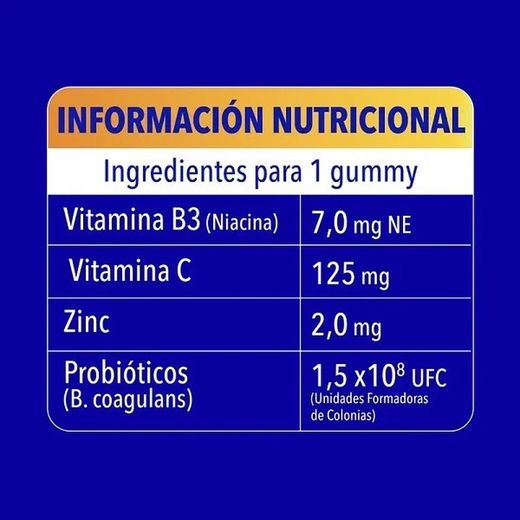 Bion3 Defense 60 Gummies sabor frutos rojos